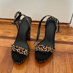 ASOS Leopard Print High Heels
